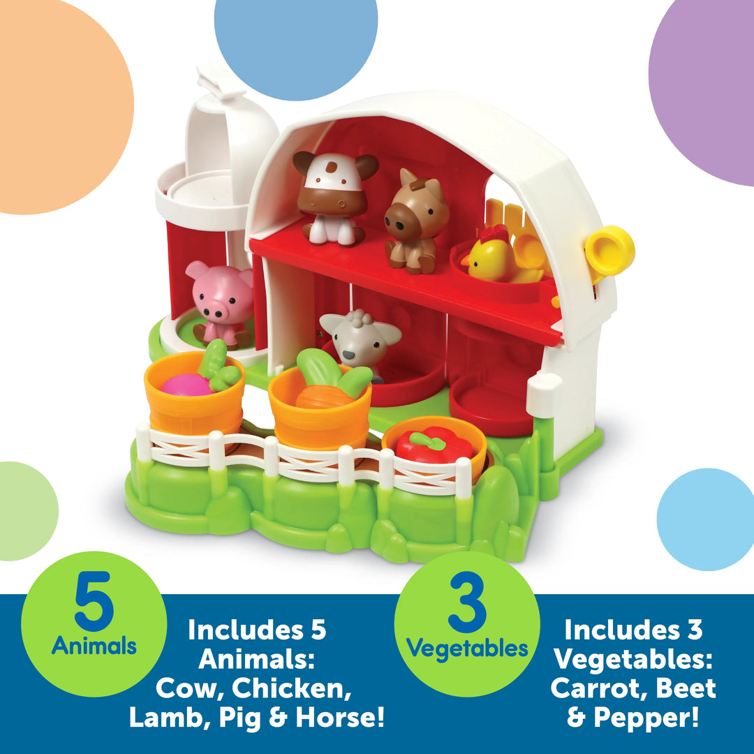 Learning Resources - Peekaboo Learning Barnyard Playset