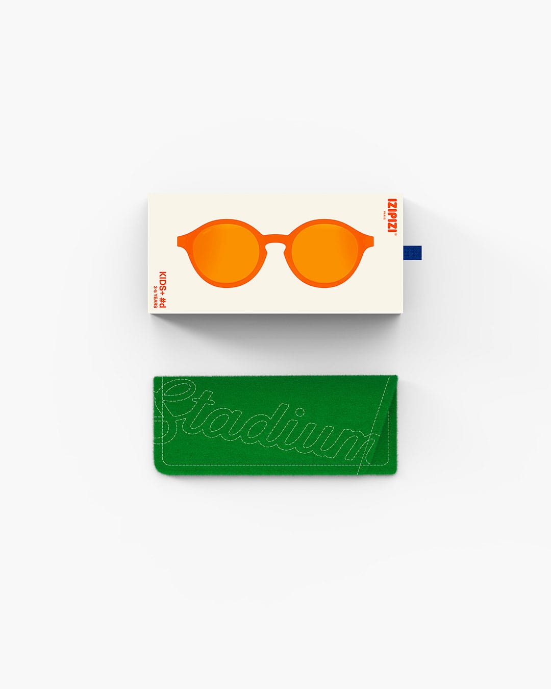 Izipizi - Zonnebril Kids Plus #D | Orange Smash