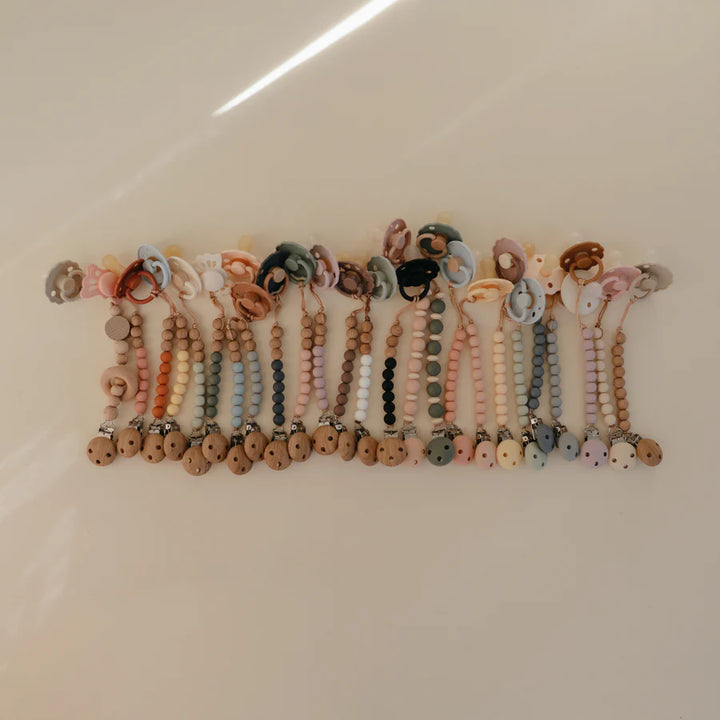 Mushie - Fopspeenketting Luna | Thyme