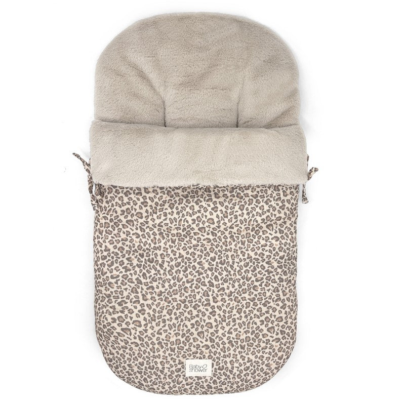 Babyshower - Voetenzak Fleece Comfort | Wild Print