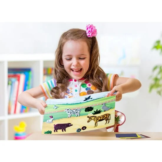 Foil Fun - Knutselset De Dierenwereld