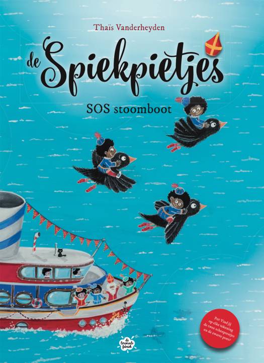 Boek De Spiekpietjes SOS Stoomboot