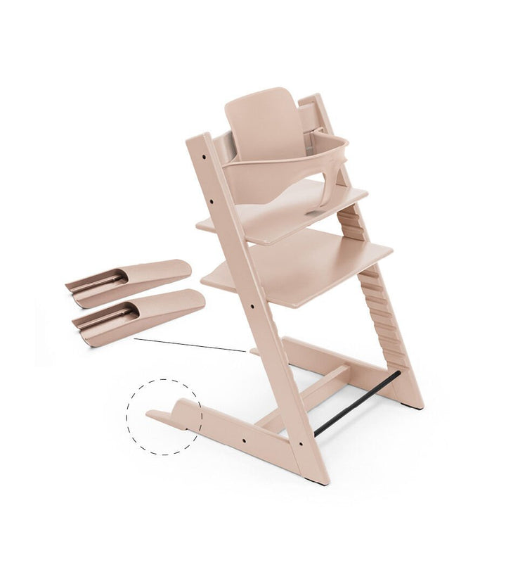 Stokke Tripp Trapp Baby Set2 Serene Pink, comfortabel accessoire voor kinderstoel.