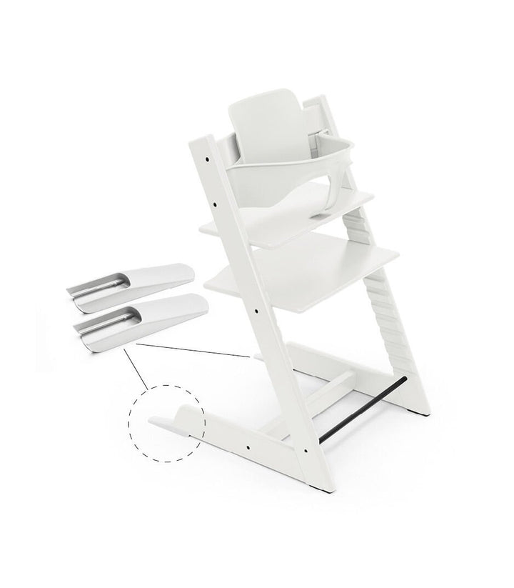 Stokke Tripp Trapp Baby Set2 White, comfortabel accessoire voor kinderstoel.
