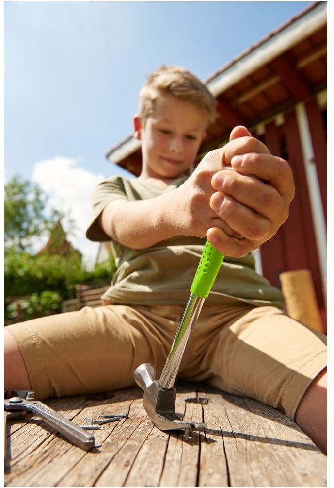 Terra Kids kinderhamer van staal met ergonomisch handvat