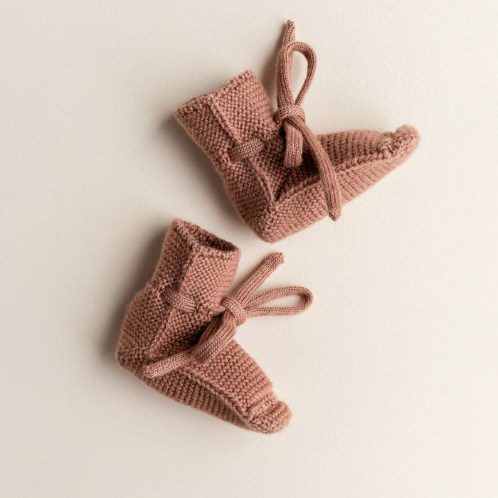 Slofjes Terracotta Mt 0-9M