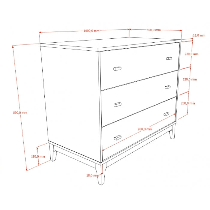 Jaxx - Commode Ilyas | Walnoot