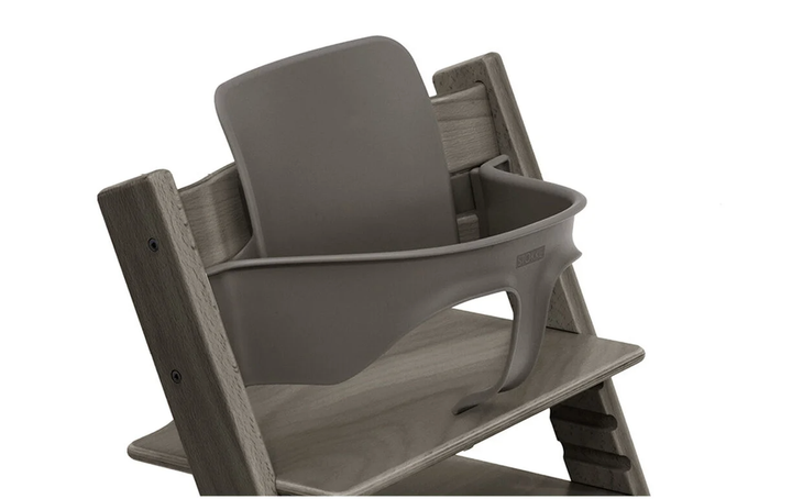 Stokke Tripp Trapp Baby Set2 Hazy Grey, comfortabel accessoire voor kinderstoel.