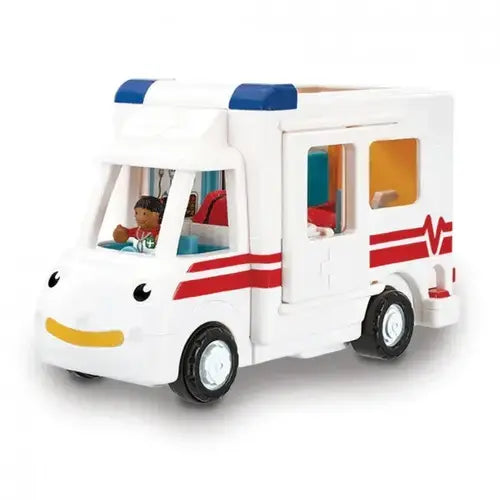 WOW Toys - Speelgoedambulance Robin’s Medical Rescue | Ambulance Speelset voor Peuters