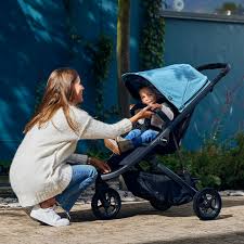 Thule Spring Bumper Bar - Black, comfortabele en veilige gripstang voor kinderwagen