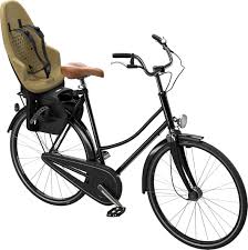 Thule Yepp 2 Maxi Rack Mount - Fennel Tan, comfortabel en veilig kinderfietszitje voor achterop de fiets