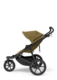 Thule Urban Glide 3 buggy in nutria green met grote wielen en comfortabele zitje