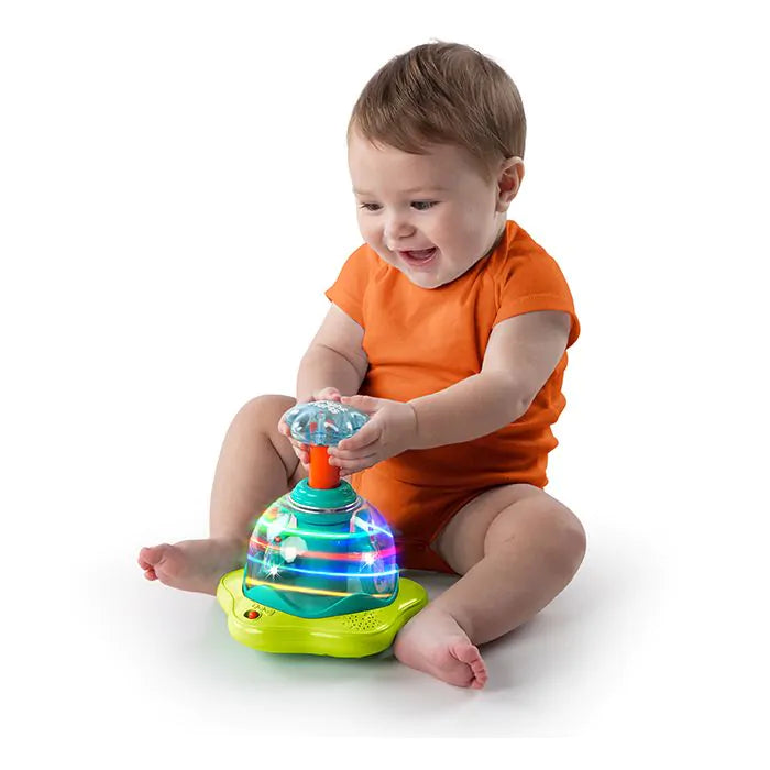 Bright Stars - Activiteitenspeeltje Press & Glow Spinner