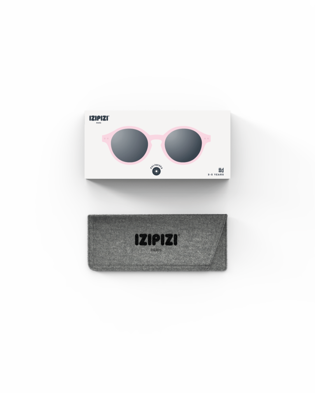 Izipizi - Zonnebril Kids Plus #D | Pastel Pink