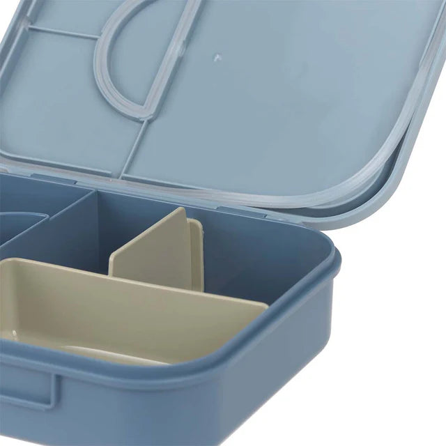 Lassig - Bento Lunchbox Pattern Party Blue/Green