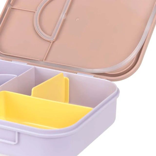 Lassig - Bento Lunchbox Pattern Party Rose/Lilac