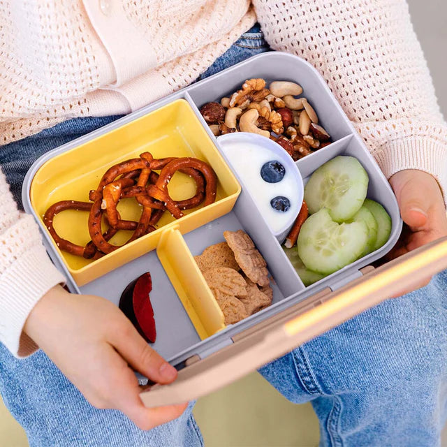 Lassig - Bento Lunchbox Pattern Party Rose/Lilac