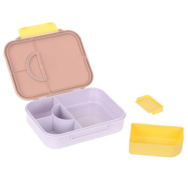Lassig - Bento Lunchbox Pattern Party Rose/Lilac