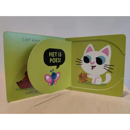 Veltman - Boek Lief Klein Hondje, Wat Zie Je Daar?