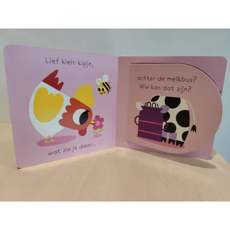 Veltman - Boek Lief Klein Kipje, Wat Zie Je Daar?