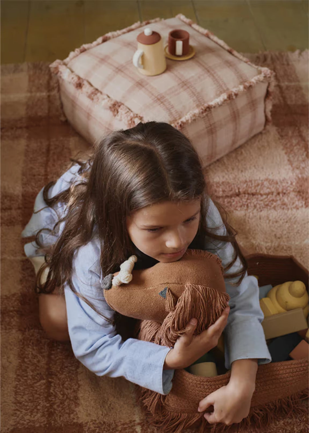 Lorena Canals - Poef | Rose