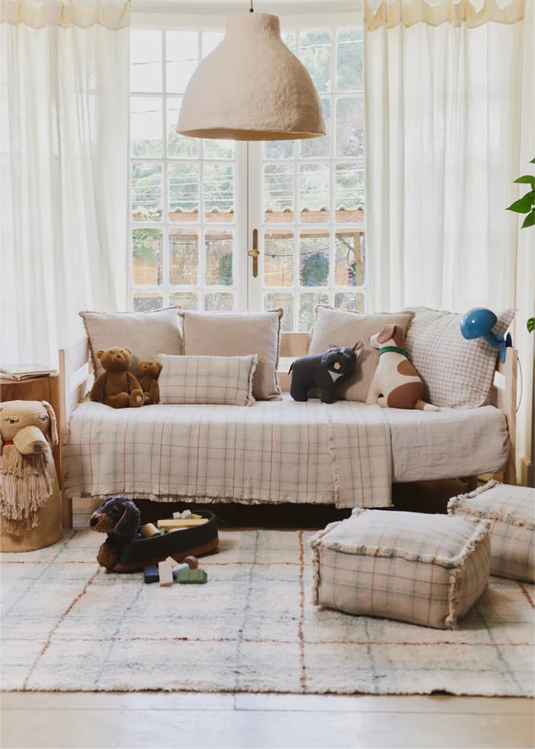 Lorena Canals - Tapijt 140 x 190 cm | Blue Sage