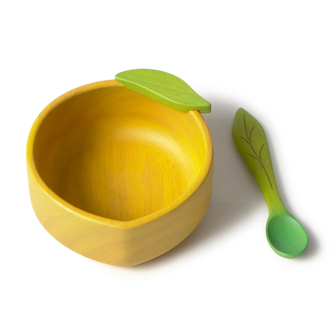 Oli & Carol - Eetset Bord + Lepel Lou The Lemon | Geel