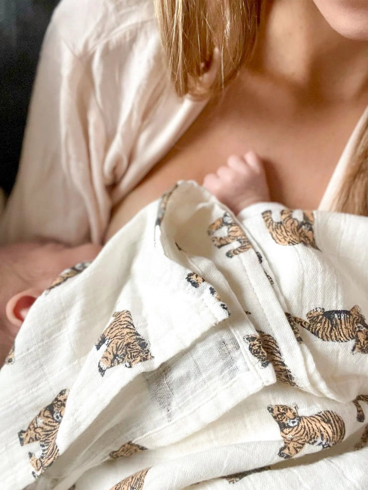 Milinane - Set Tetradoeken 70 x 70 cm Gaspard Tiger