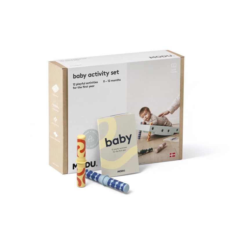 Modu - Activiteitenspeeltje BabySet | Ocean Mint / Forest Green