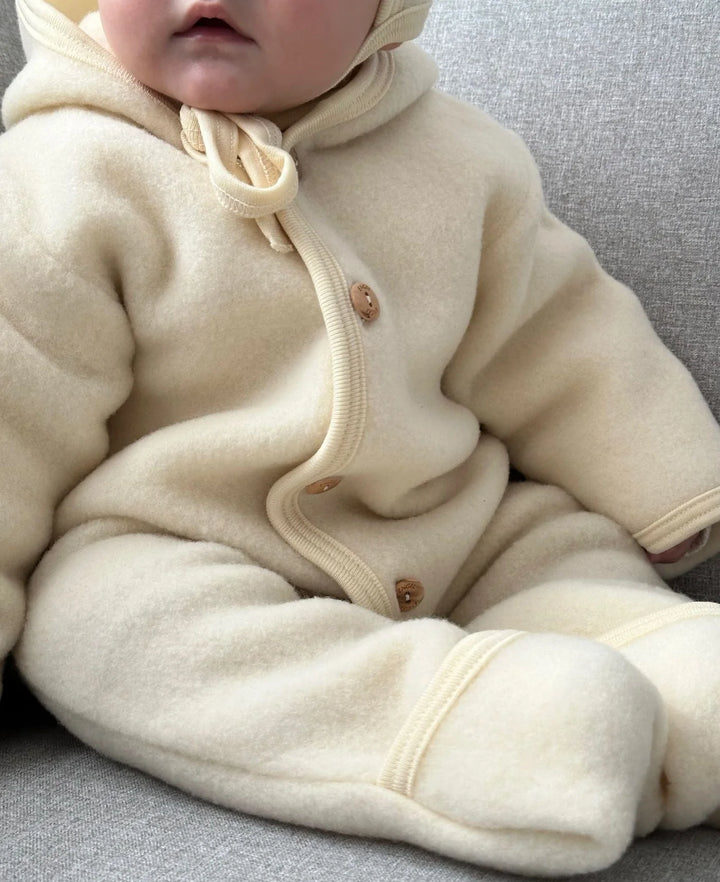Overall met Kap Fleece Natural