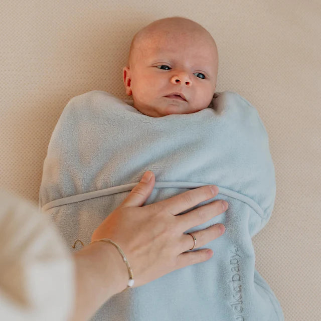 Puckababy - Inbakerslaapzak The Original Piep 0/3 M Teddy | Sky