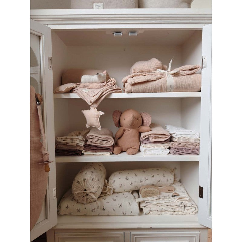 Babyshower - Deken Tricot 75 x 75 cm | Nude