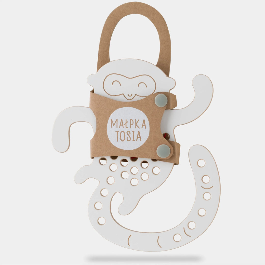 Milin - Houten Rijgspel Amelia | Monkey