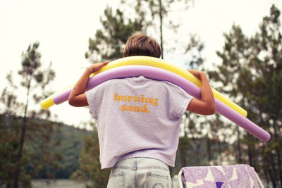 T-shirt Burning Sand Lavender
