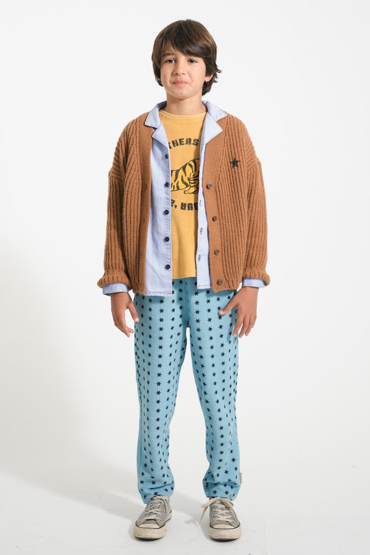 Piupiuchick - Cardigan Band And Crew Only Knitted Brown