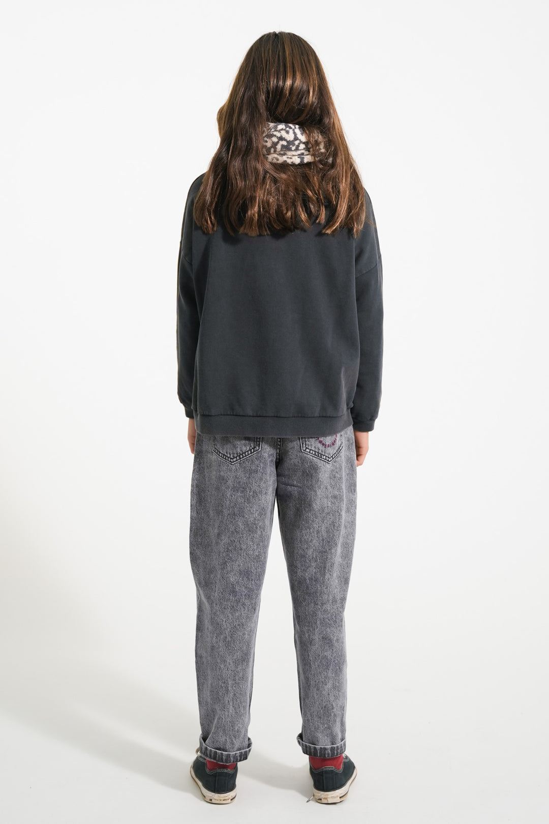 Piupiuchick - Sweater Jimi Hendrix Faded Black