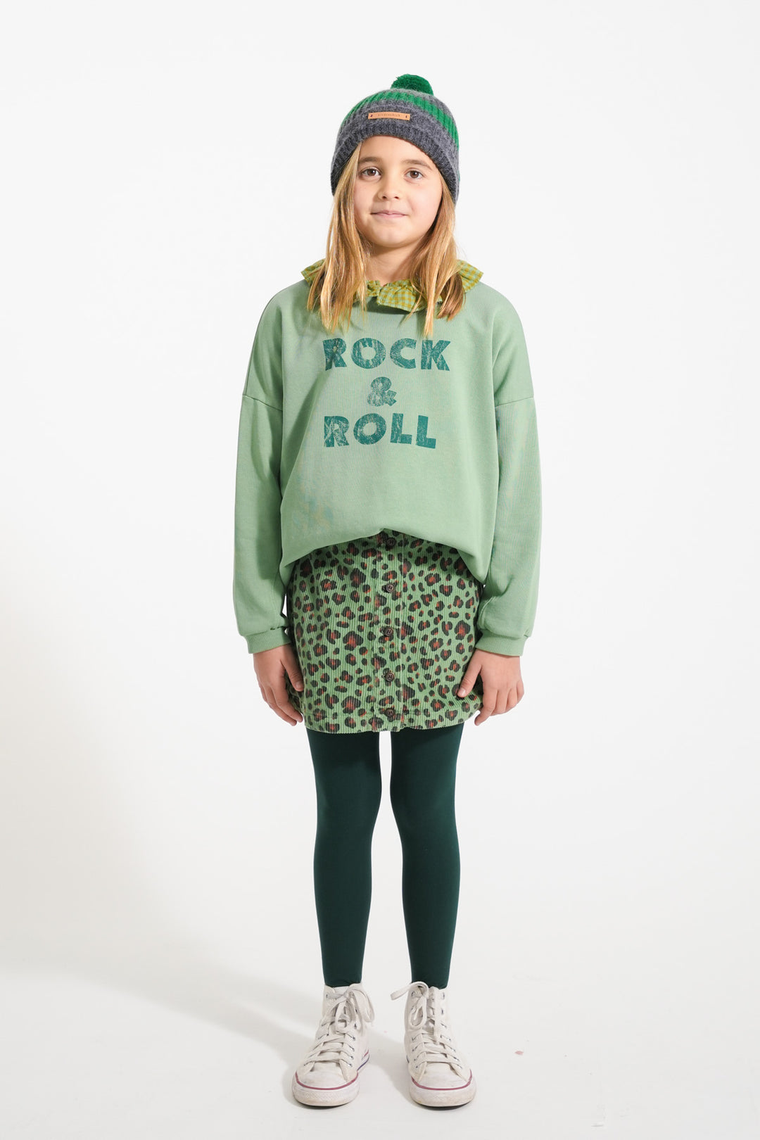 Piupiuchick - Sweater Rock And Roll Green
