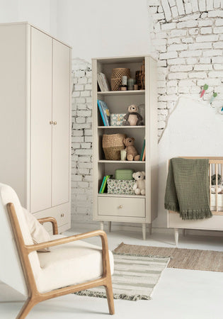 Pinio - Boekenkast Petite Hoog | Champagne