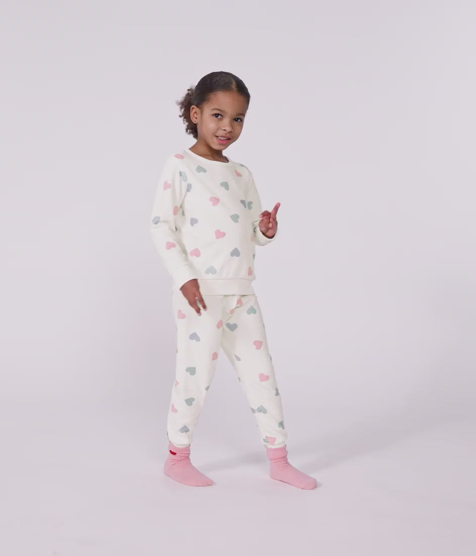 Petit Bateau - Pyjama 2-delig Milk/Multicolor