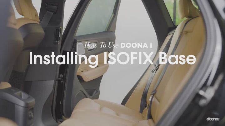 Doona i ISOFIX Basis, compatibel met Doona i autostoel, zorgt voor veilige en correcte installatie