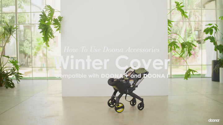 Doona - Winter Cover voor Autostoel | Zwart