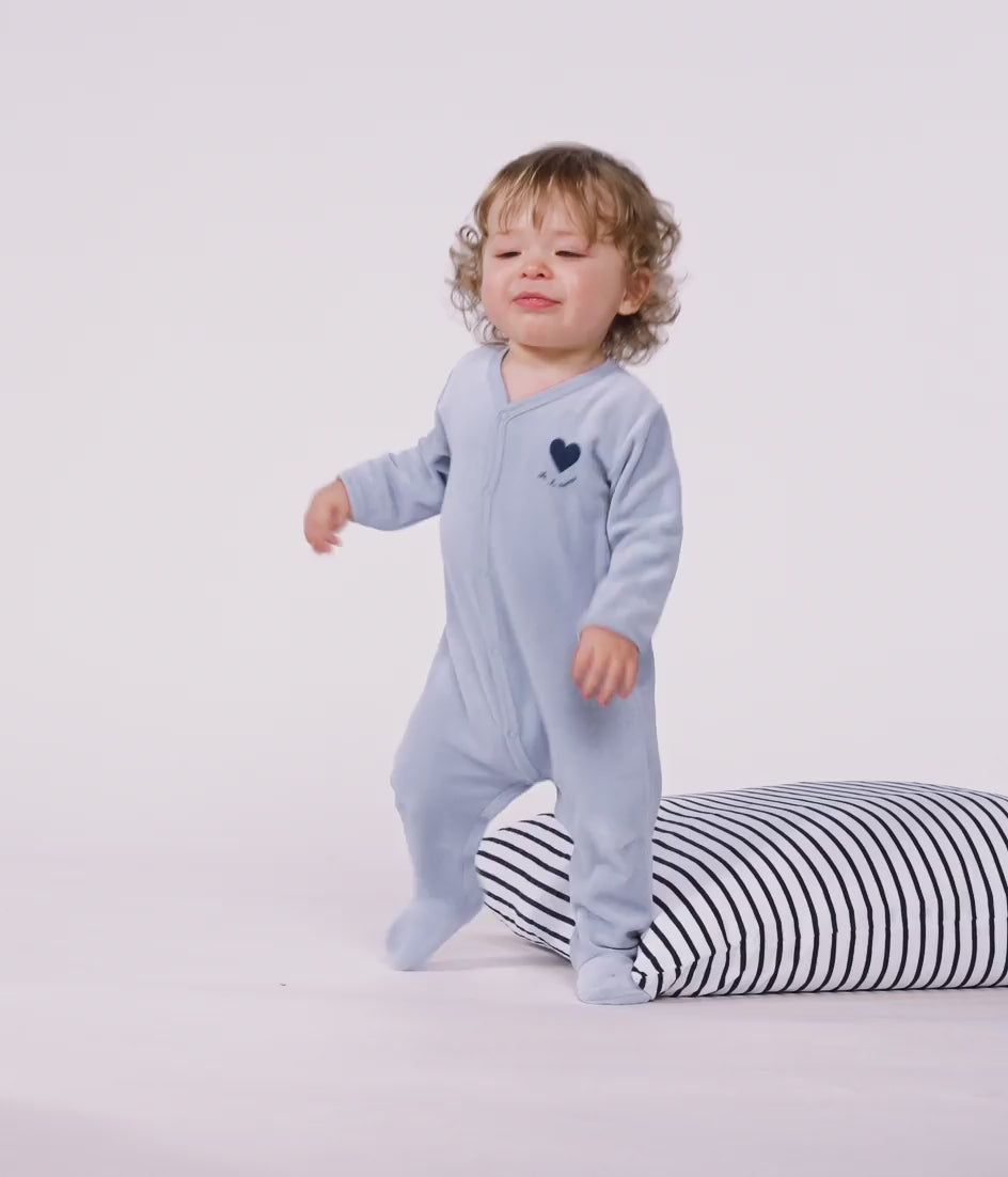 Petit Bateau - Pyjama met Voetjes New Placid