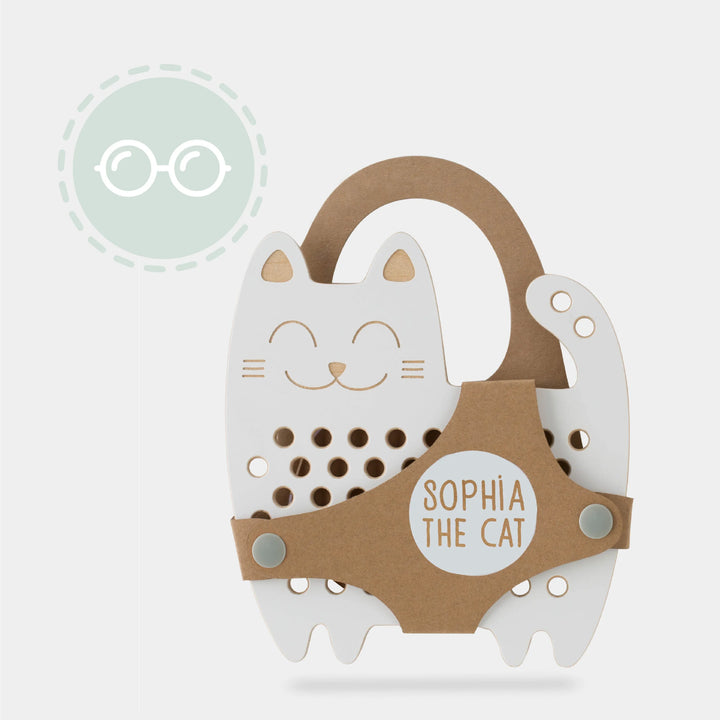 Milin - Houten Rijgspel Sophia | Cat