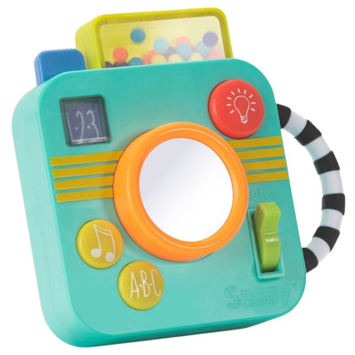 Sassy - Activiteitenspeeltje Busy Baby Camera | Vanaf 6 Maanden