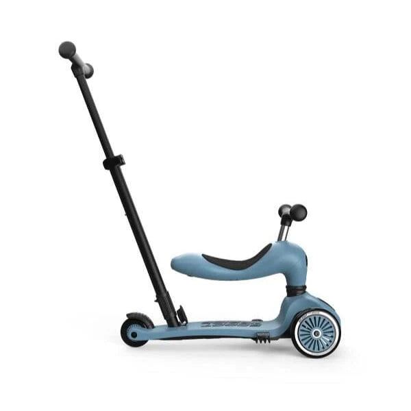 Scoot & Ride - Step Highwaykick 1 Push & Go | Steel