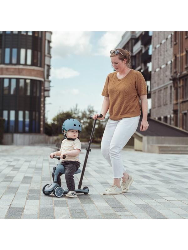 Scoot & Ride - Step Highwaykick 1 Push & Go | Steel