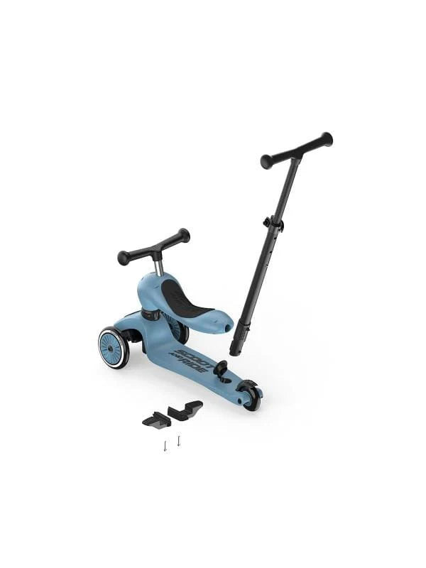 Scoot & Ride - Step Highwaykick 1 Push & Go | Steel