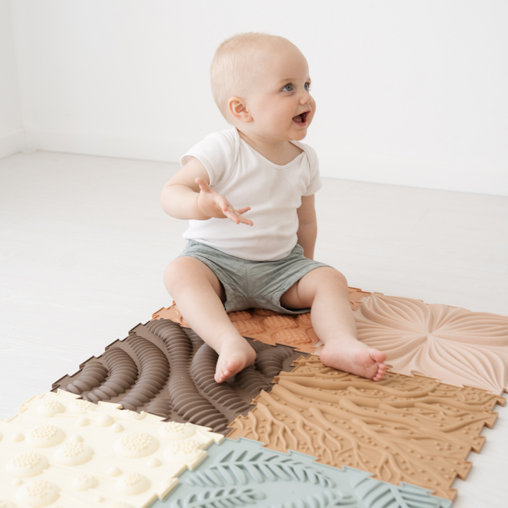 Sense2Play - Sensory Path Texture Mats Nature 6 pcs