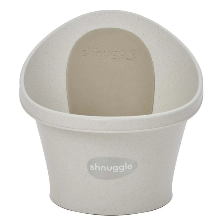 Shnuggle ECO babybad in Cookies & Cream van gerecycled plastic met schuimrugsteun