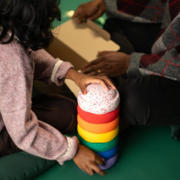 Stapelstein - Stenen Stapelstein Sint Kerst Special Mini Rainbow Classic